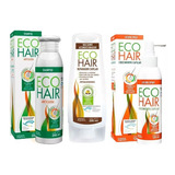 Eco Hair Anticaida Crecimiento Cabello Locion + Sham + Aco
