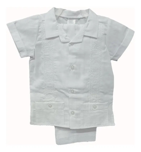 Guayabera Niño Traje Comunión Niño Traje Lino