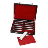 Set De Armonicas Diatonicas 12 Notas + Estuche  