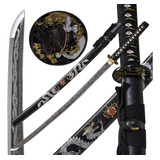 Swoid Handmade Samurai Japanese Katana Sword Real,full Tang 