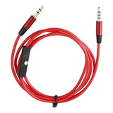 Cable Auxiliar Plug 3.5 C/micrófono Manos Libres 1.20m 7415m