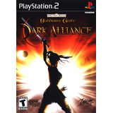 Baldurs Gate Dark Alliance Ps2 Juego Físico Español Play 2