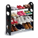 Organizador De Zapatos 4 Pisos Shoe Rack Para 12 Pares --