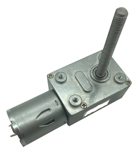 Motorreductor Dc 25kg 12v 40 Rpm Tornillo Sin Fin M6/ 50mm