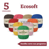 Barbante Euroroma Ecosoft 422g 452 Metros 5 Unidades