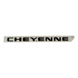 Emblema Cheyenne 2019-2025 Original Negro Brillante Oem Gm