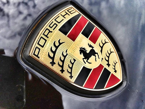 Emblema Porsche Delantero Emblema + Junta De Emblema Foto 4