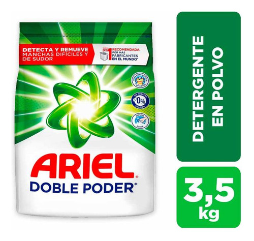 Detergente Ariel 3500 Gr Original Triple Poder