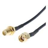 Conector Rp-sma Cable De Extensión For Enrutador 20m -