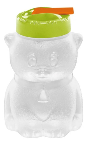 Botella Infantil Con Pico 0,3lts Forma Animalito Sanremo Color Agua