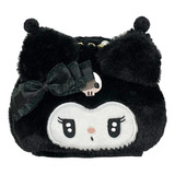 Neceser Estuchera Cosmetiquera Peluche Afelpado Kuromi Kitty