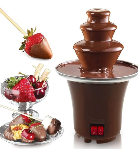 Mini Cascada Fuente De Chocolate Maquina De Derretir