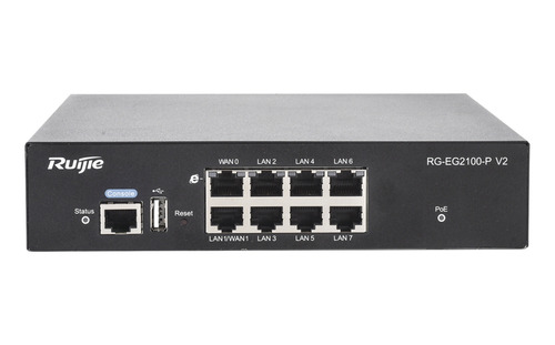 Router Administrable 8 Puertos Giga Con Poe Y 2 Wan 1 Gbps 
