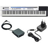 Piano Digital Casio Privia Px5s Branco Com Fonte + Pedal