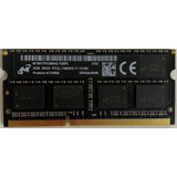 Memoria Ram Sodimm 4gb Chip Micron  Ddr3 1333mhz Oem Black