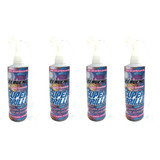 4 Super Brillo Globos Latex Shine El Bueno Silicones 250ml