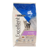 Alimento Gatos Balanceado Purina Excellent Kitten 1 Kg