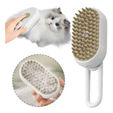 Cepillo A Vapor Automatico Baño Gatos Cepillo 3 En 1 Perros Mascotas Roro Color Blanco