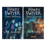 Harry Potter Lote X 2 Libros 5 Y 6 T Blanda Salamandra
