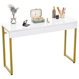 Greenforest Vanity Desk - Mesa De Maquillaje Blanca