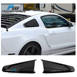 For 10-14 Ford Mustang Ikon Style Side Window Louver Sco Zzg