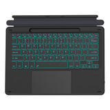 Teclado Retroiluminado Bluetooth Para Surface Pro8 Pro9 Prox