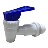 Canilla Plastico Dispenser Agua Fria Azul Macho 3/4