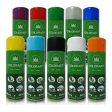 5 Tinta Spray Colorart 300ml Uso Geral P/ Ferro Madeira Pvc