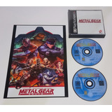 Metal Gear Solid Completo Com  Manual ( Patch Mídia Preta ) 