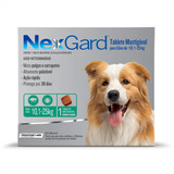 Nexgard 10-25kg Antipulgas E Carrapatos Cães 1 Tablete 