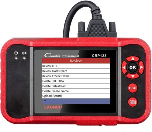 Escáner Vehicular Obd2 Launch Crp123