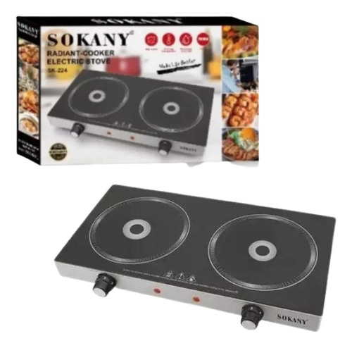 Cocina Encimera Vitroceramica Portatil  Sokany