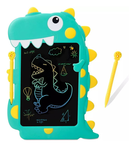 Pizarron Tablet Magico Lcd Niños Juguete Dibujar Dinosaurio