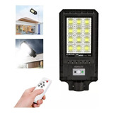 Foco Solar Led 120w Sensor Movimiento Control Remoto Soporte