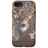 Funda Para iPhone SE (2020) / 7 / 8 Deer Hunting Forest Camu