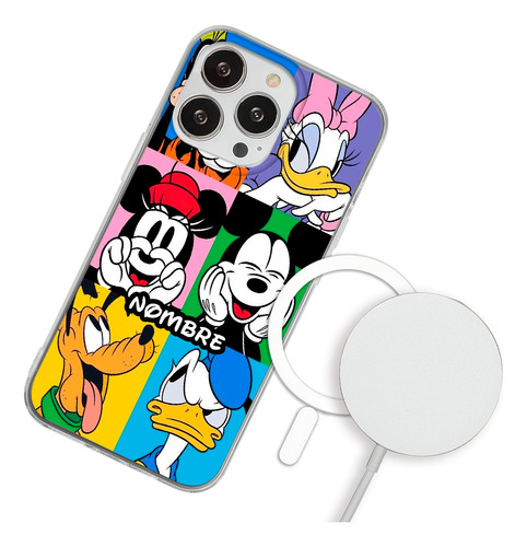 Funda Para iPhone Magsafe Personajes Disney Personalizada