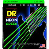Hi-def Neon Cuerdas Para Guitarra Eléctrica (nge-9/46)