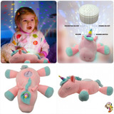 Peluche Proyector Luz Y Musica Unicornio Sleepy Time Pals