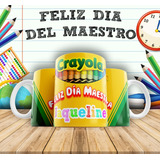 Plantilla Dia Del Maestro Crayola 