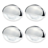 4pcs Marine Courtesy Lights Stair Lights Led Waterproof Step