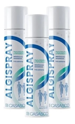 Combo 3 Algispray Frio Antiinflamatorio Muscular Original