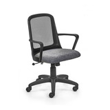 Silla Sillón Giratorio Oficina Pc Neumático Brazos Red Mesh