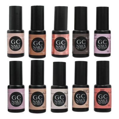 Kit Gel Belcolor Make Up. 1 Pasos Para Uñas. 10pzs. Gc Nails Color Make Up | Envío gratis