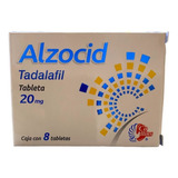 Tadalafil Alzocid 20mg Caja Con 8 Tabletas