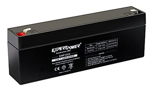Expertpower 12 Voltios 2.3 Ah Batería Recargable // Exp1223.