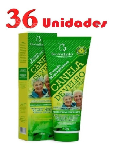 Atacado 36 Pomada Canela De Velho Com Sebo De Carneiro 150g