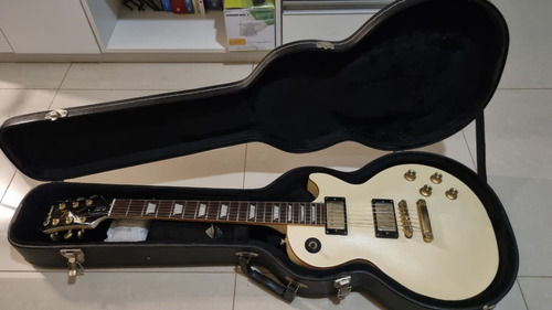 Promo EpiPhone Les Paul Std Royale Edição Ltda Perl White