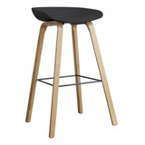 Banqueta Hay Negra / Blanca Taburete Tulip Eames X 2