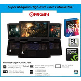 Notebook Gamer Avell Origin Pc I7-6700k Mxm Sli 2x Gtx 980m
