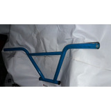 Manubrio Para Bicicleta Bmx Old School Azul. No Gt. 1980's..